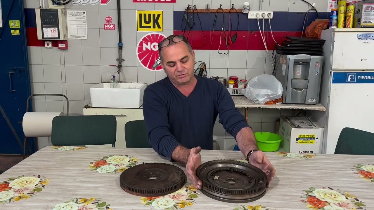 הסבר על אופן עבודה של גלגל תנופה מסה כפולה