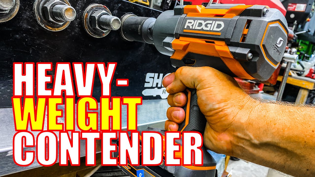 TRUE CONTENDER - RIDGID High Torque Impact Wrench R86211 [AUTO MODE]