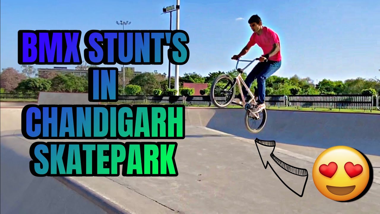 BMX Stunt’s in Chandigarh Skatepark😍|| Satyam Bmx|| Like,Subscribe and Share ❤️