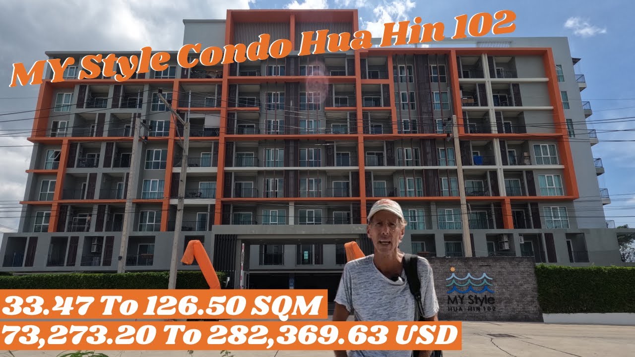 My Style Condo Hua Hin 102 Review Let's GO! #thailand #condo #expat