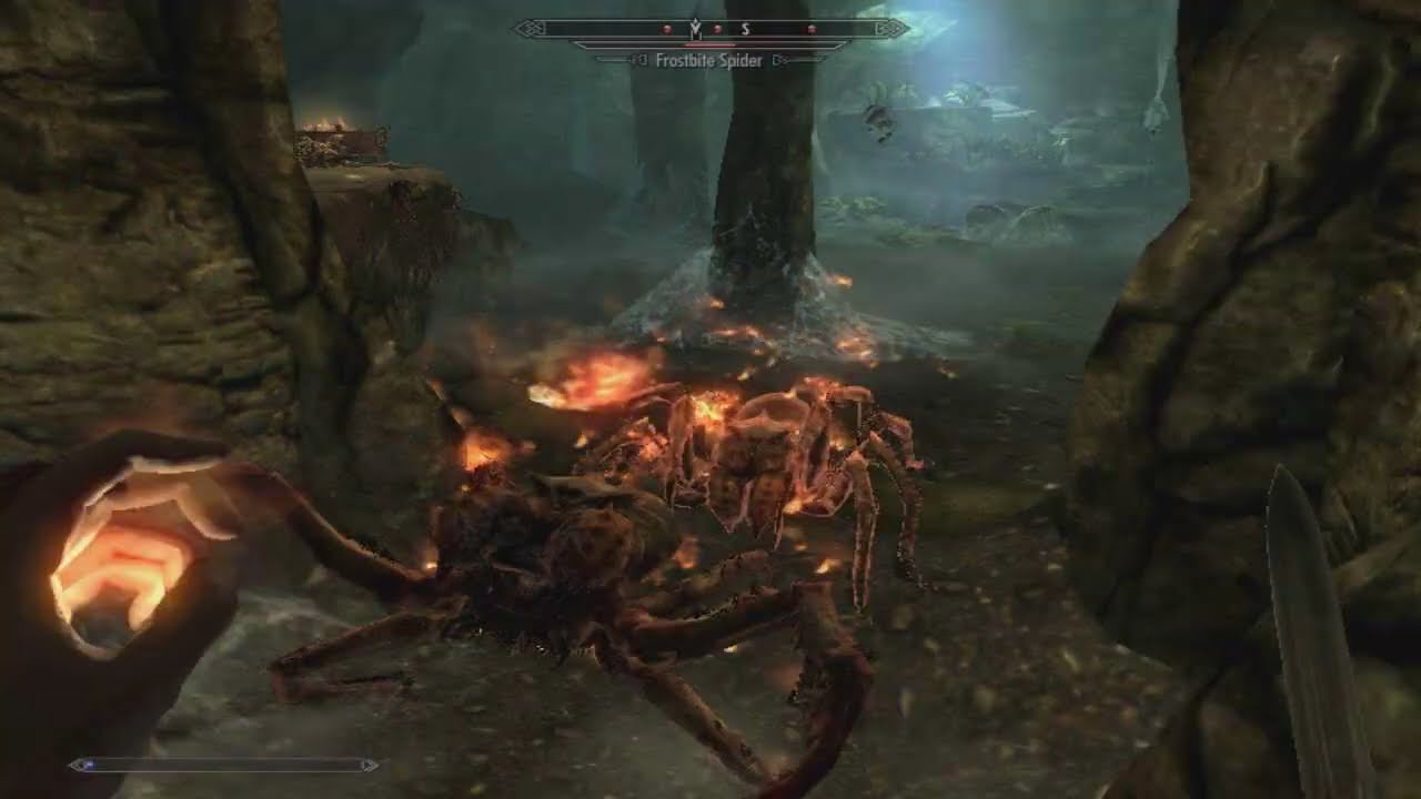 LEARNING EXTREMELY DANGEROUS DARK MAGICS ! | THE ELDER SCROLLS V SKYRIM GAMEPLAY # 2