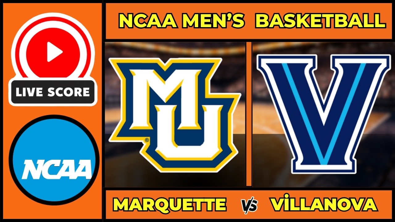 🔴 LIVE: Marquette at Villanova | NCAAM Men's Basketball Scoreboard | Feb 10 | Big East Showdown
