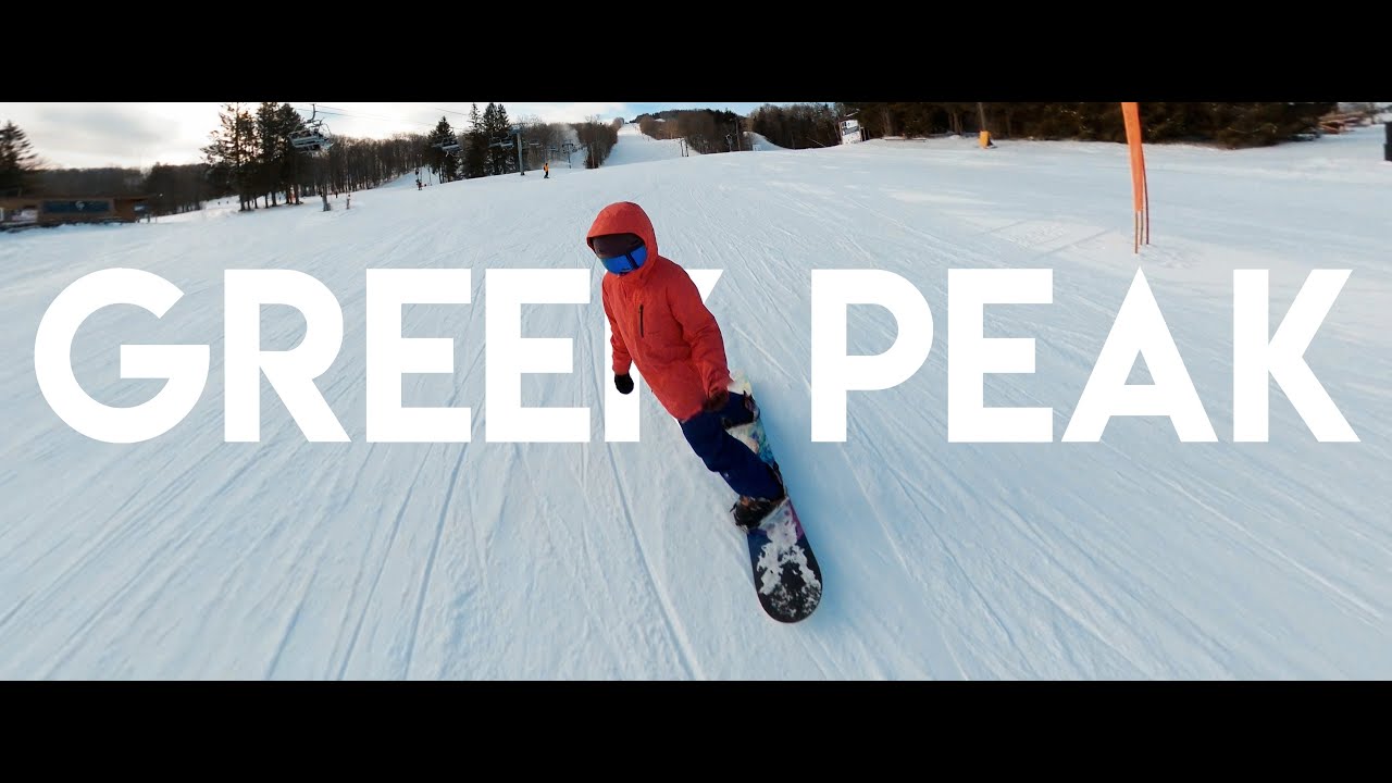 Riding Greek Peak in Cortland, NY