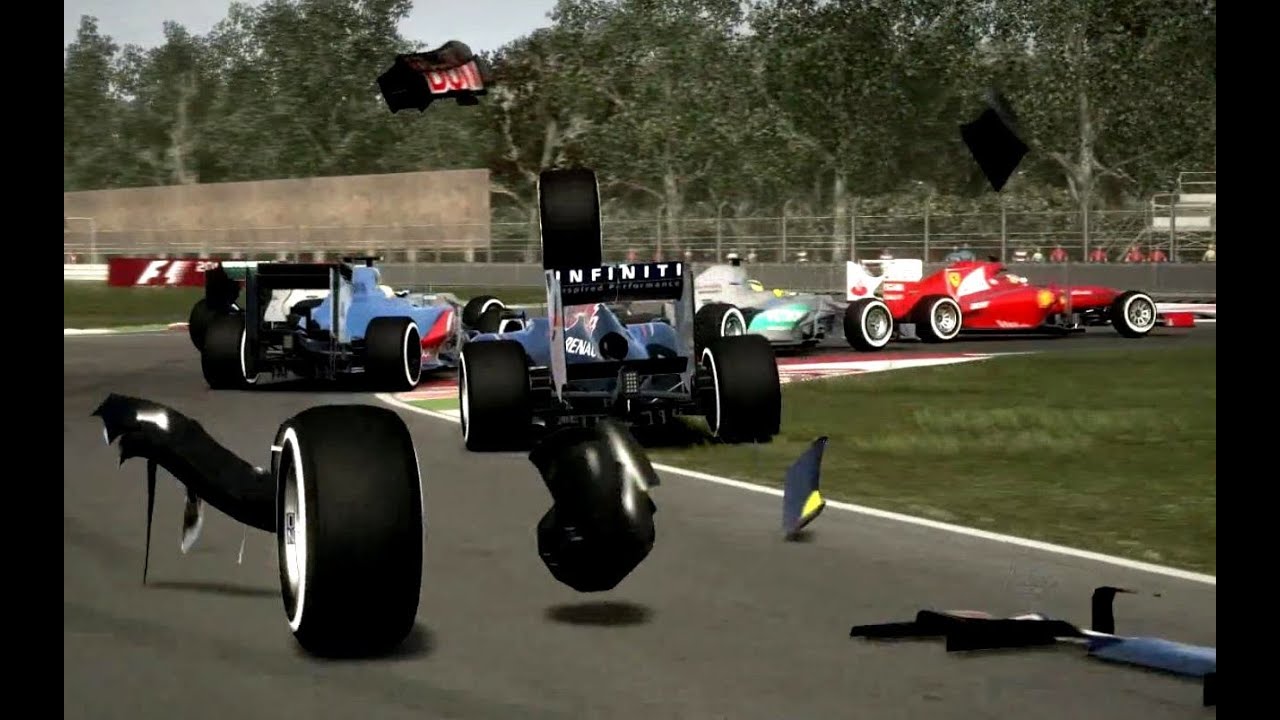 Formula One F1 2012 Crashes Montage