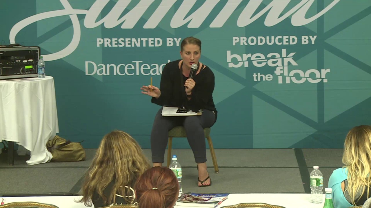 Mandy Moore (Training Working Dancers) - Dance Teacher Summit 2016