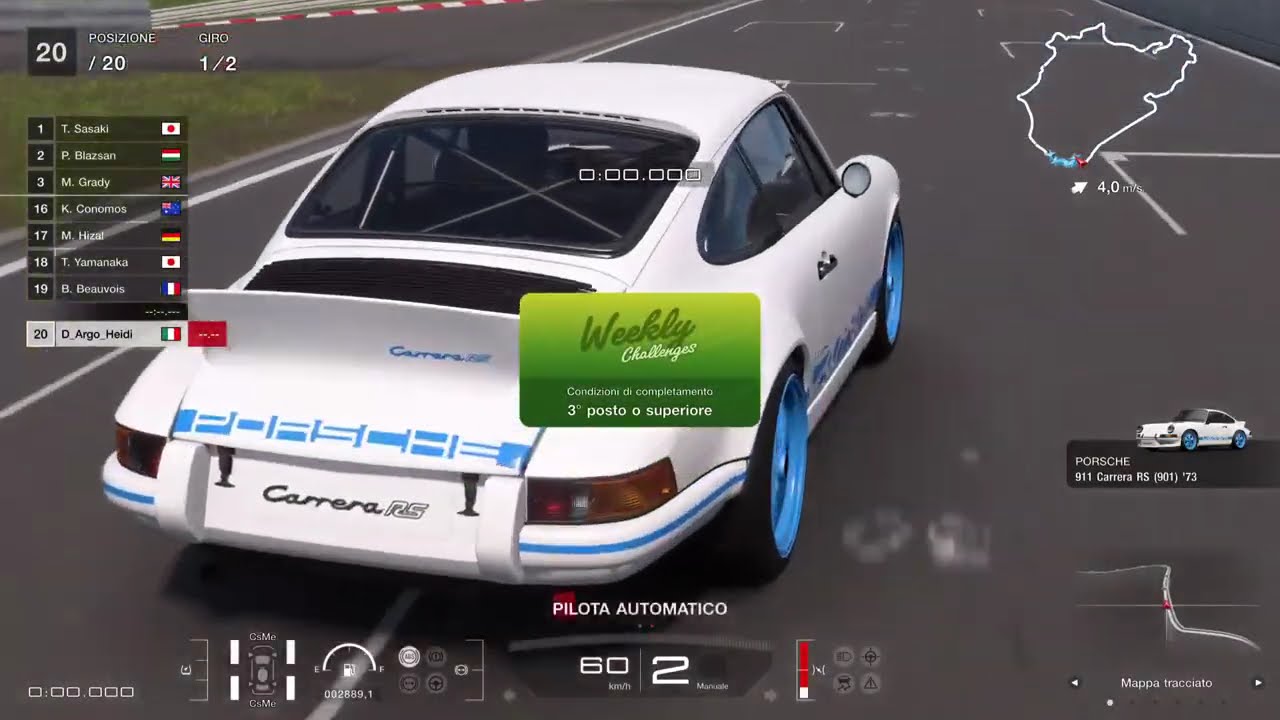 PS5  GT7 Game Play Italy Ultime gare dell' aggiornamento 1,67. World touring Car 600/700/800