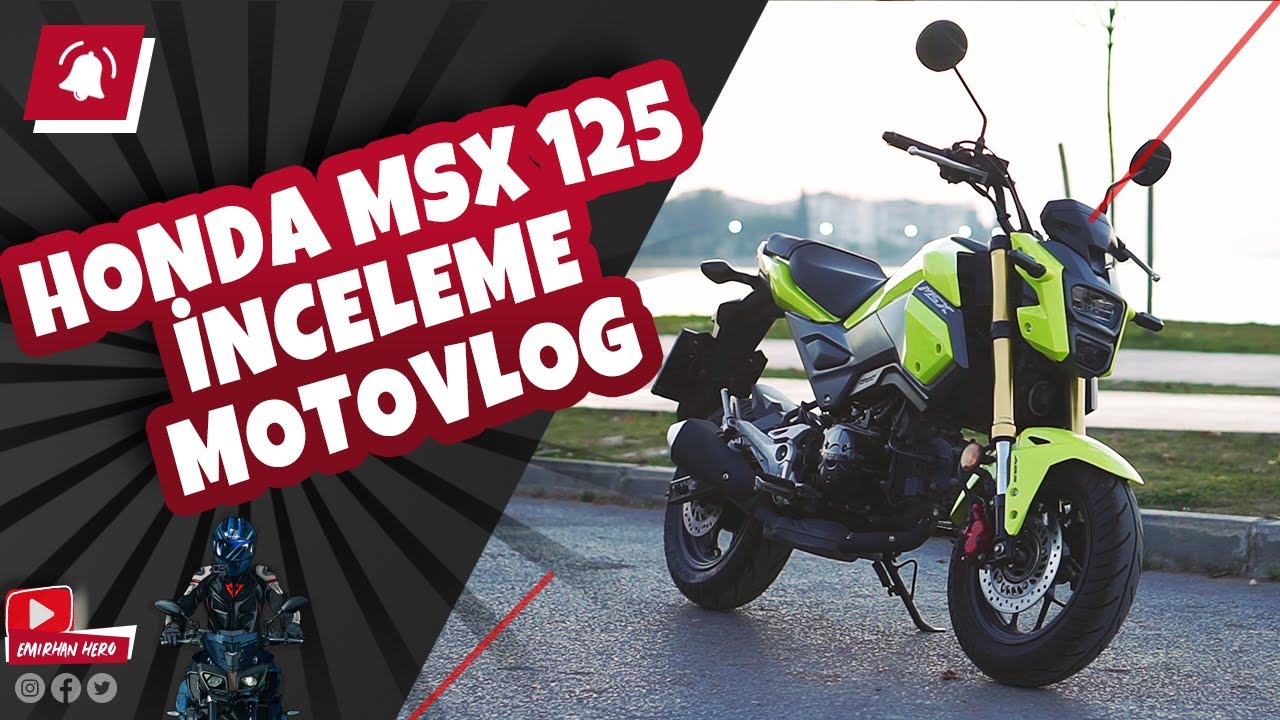 Honda MSX 125 | İnceleme | MotoVLog