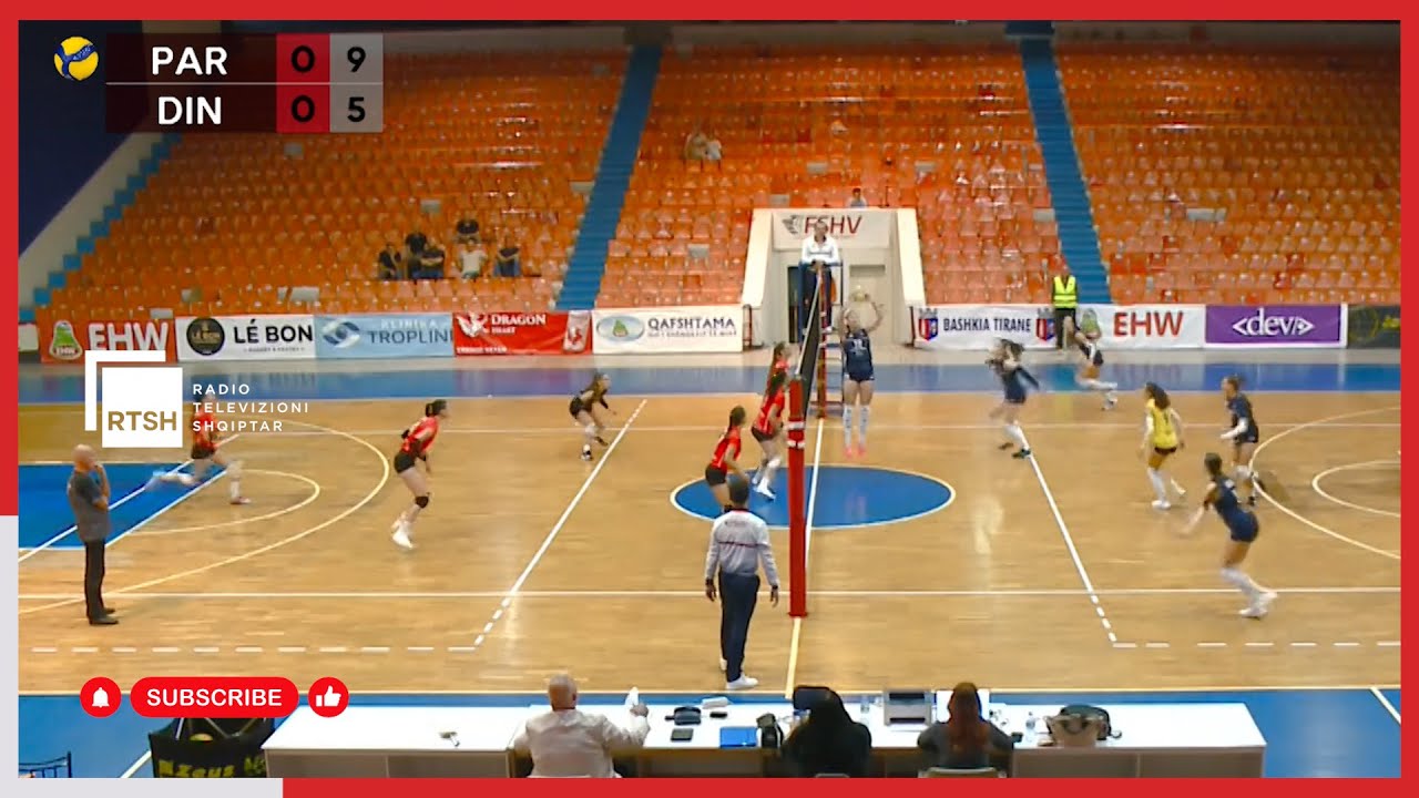 Partizani vs Dinamo / Volejboll Femrash / Kampionati Kombëtar