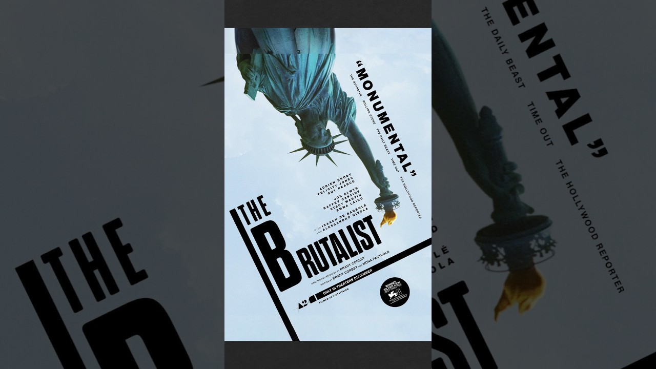 The Brutalist &egrave; un film imperdibile #shorts #cinema #architettura #thebrutalist