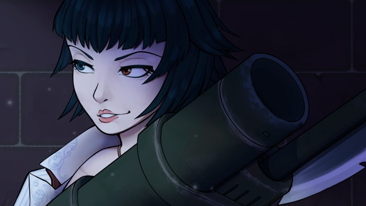 Lady - Devil May Cry Speedpaint