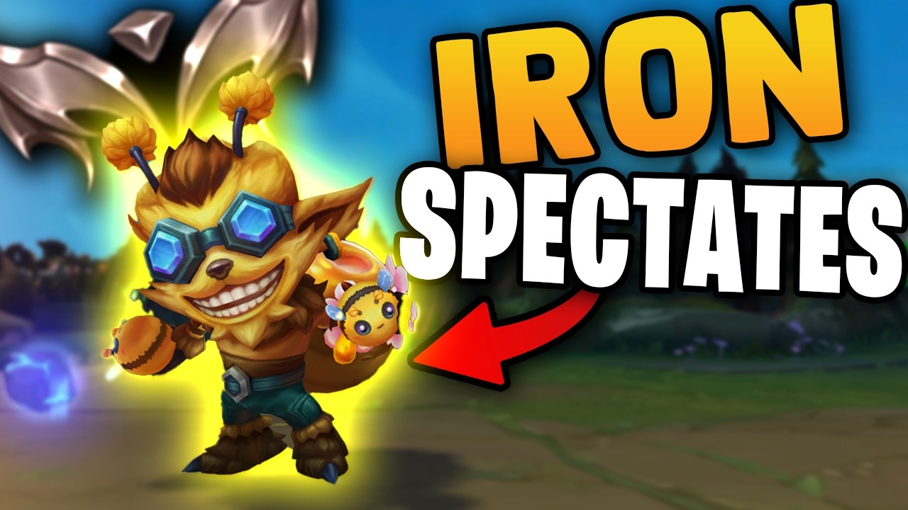 Spectating League's LOWEST ELO is Actually Insane - Iron Spectates