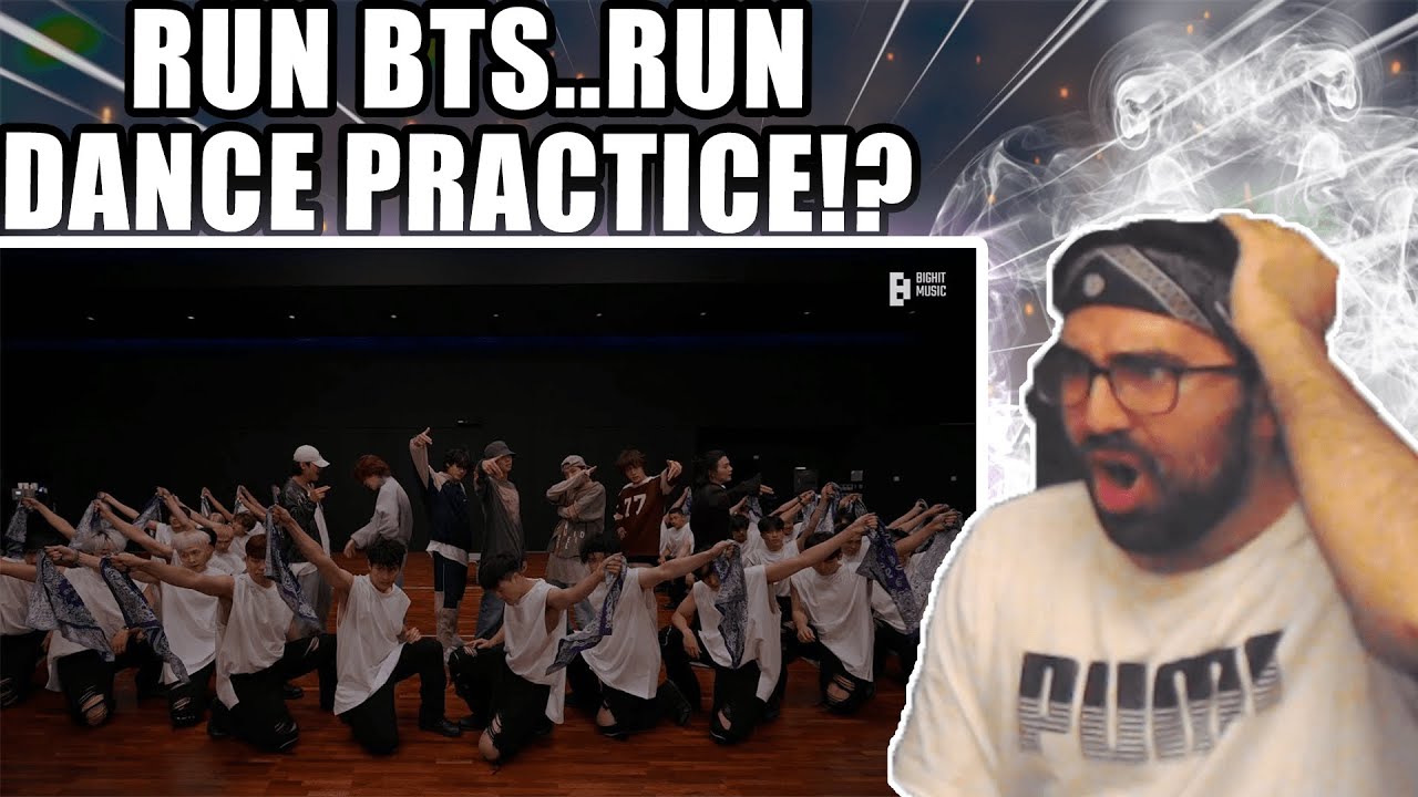 Run BTS - Dance Choreography Practice | Reaction