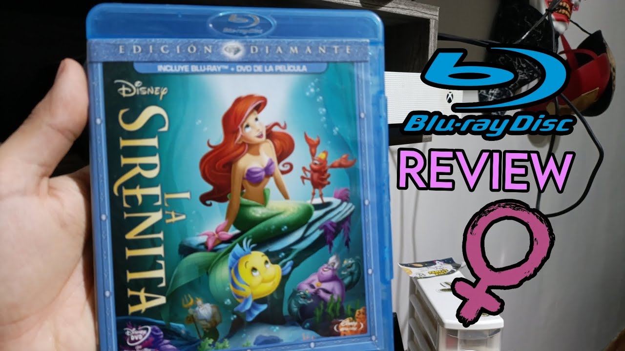 Review Blu Ray La Sirenita  | Día De La Mujer.