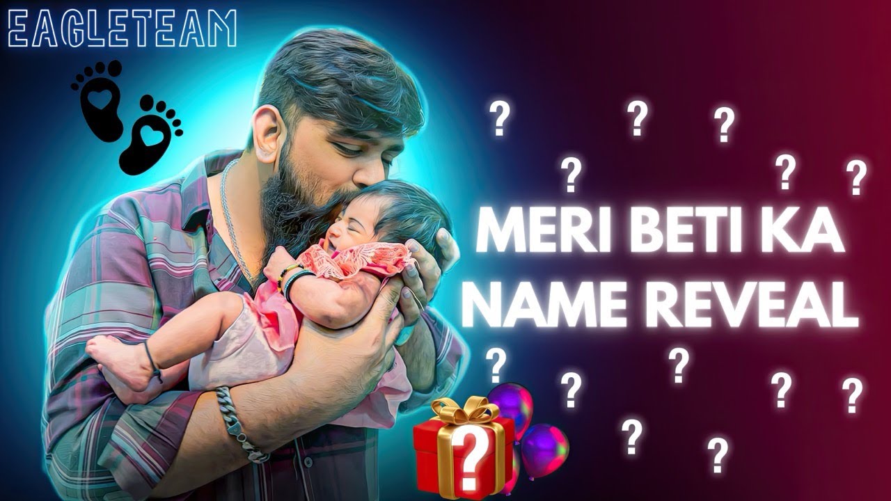 Milte Hain Hamari Princess Se 👶 | Baby Face & Name Reveal | Emotional Vlog ❤️ Mukram Shaik Eagleteam