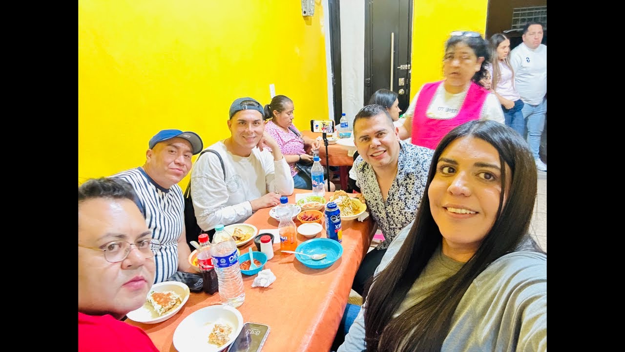 Cena con mis tías
