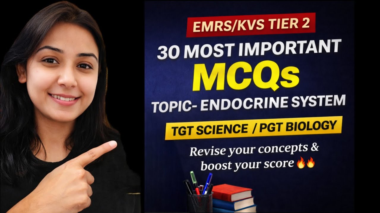 EMRS/KVS TIER 2| 30 MOST IMPORTANT MCQS FOR TGT SCIENCE & PGT BIOLOGY||#kvs#emrstier2#dsssb#science 