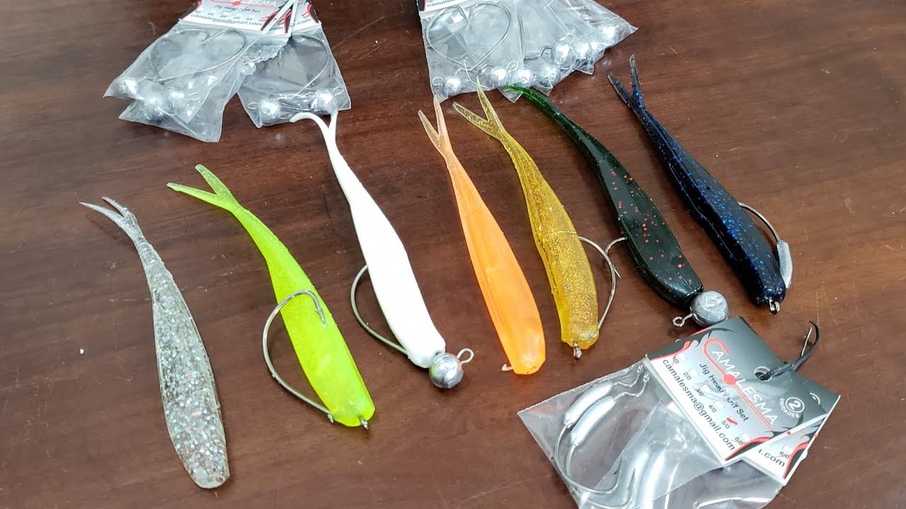 #219 - ISCAS PARA AMAZÔNIA - FREE SHAD 15CM ANZOL 6/0 CAMALESMA
