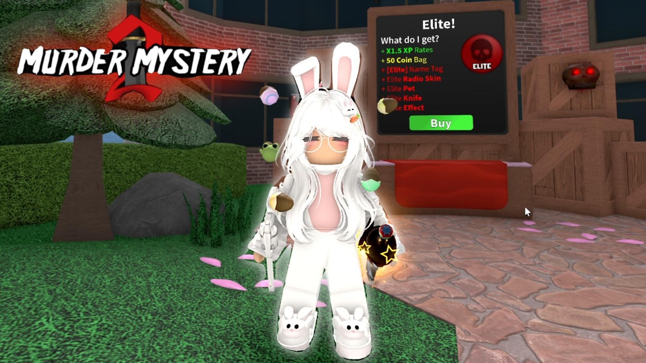 JULINHA COELHINHA NO MM2 Roblox Murder Mystery 2
