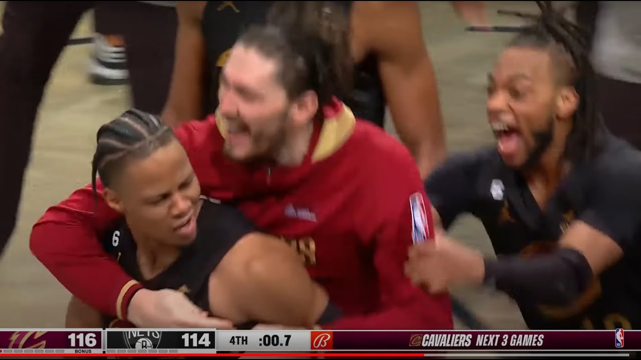 Isaac Okoro Knocks Down The Clutch 3-Pointer To Seal The Cavaliers W! 🔥| March 23, 2023