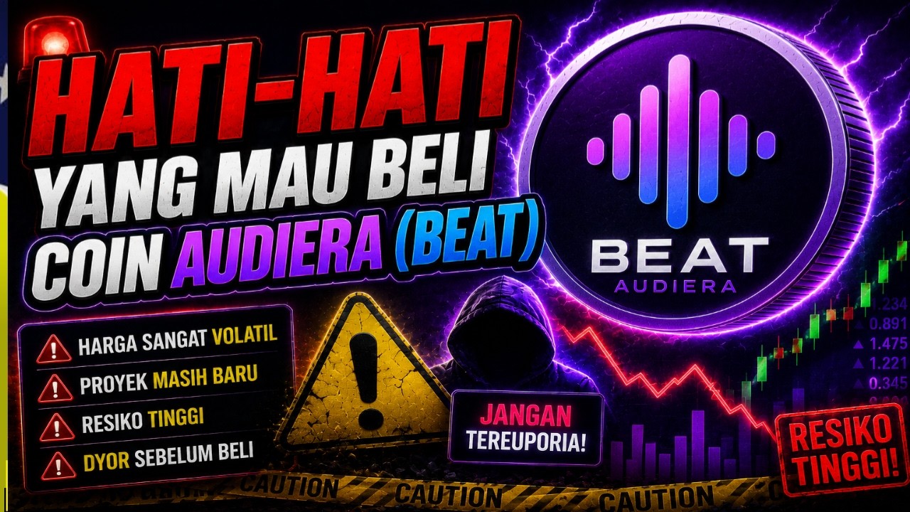 BIG WARNING,‼️HATI-HATI SAJA KALO MAU BELI COIN INI audiera ($BEAT) KALIAN WAJIB TONTON INI