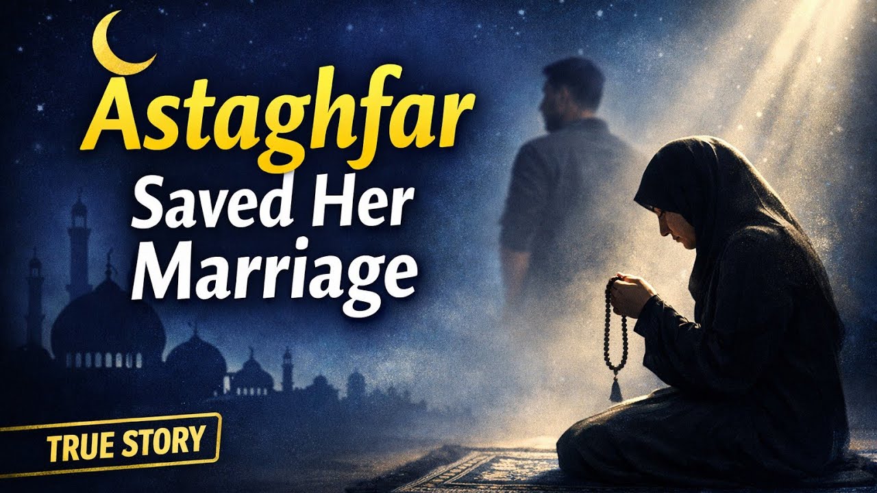 2000 To 3000 Astaghfar Daily—She Stopped Talking to Her Husband and Started Praying to Allah  