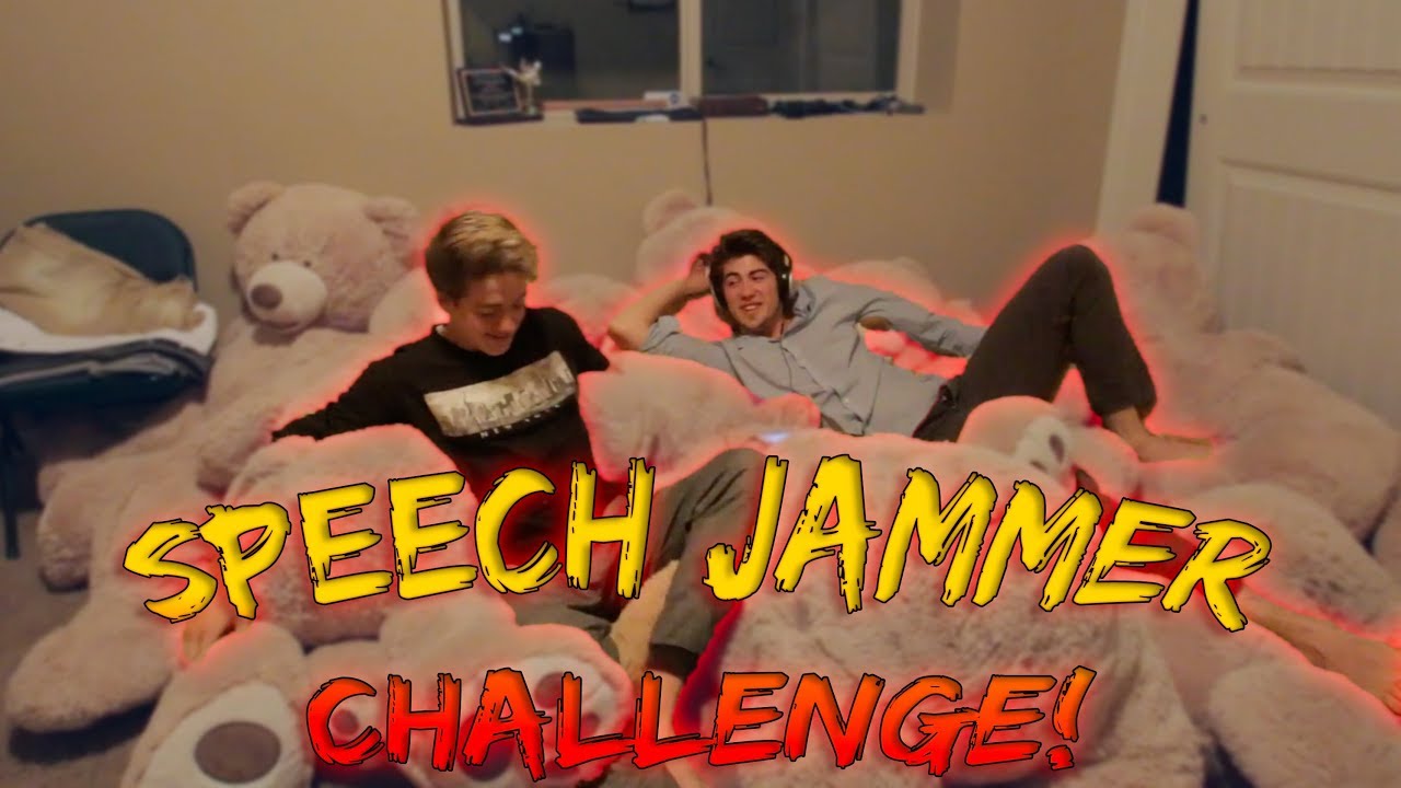IMPOSSIBLE SPEECH JAMMER CHALLENGE! *funny*