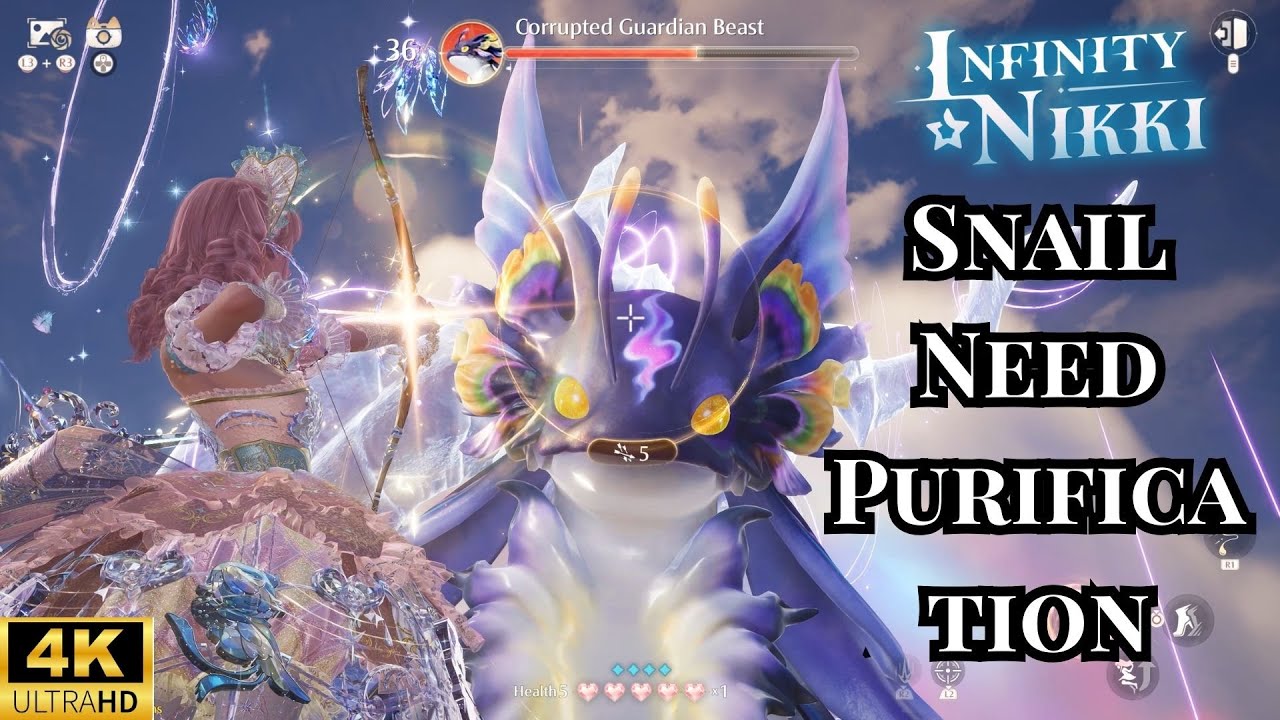 Infinity Nikki 2.0 Final Boss Guide & Ending : Guardian Beast (Land & Air Phases) | 4K RTX 5090