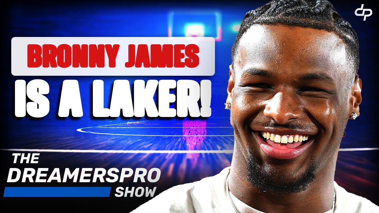 BREAKING: THE LAKERS PICK BRONNY JAMES AS THE 55TH PICK IN THE NBA DRAFT TO PLAY WITH LEBRON JAMES
