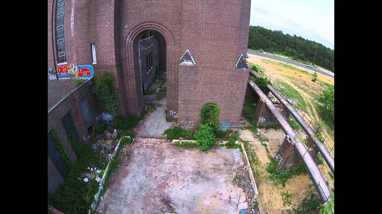 Pilgrim State Psychiatric Center - Power Plant (back view)