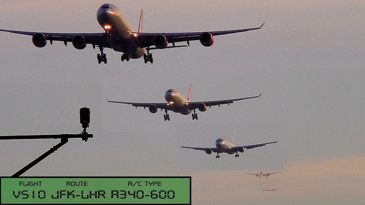 Morning Heavy Arrivals London Heathrow Airport