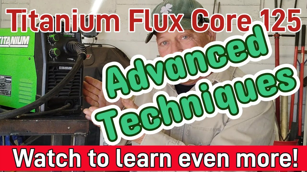 Передовые технологии изготовления сердечников из флюса | Harbor Freight Titanium Easy Flux 125