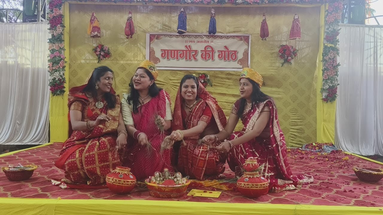 Got first prize in gangaur instant dance performance 😍