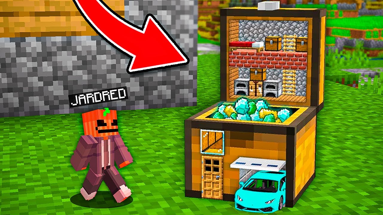 Encontré una Casa DENTRO De Un COFRE!