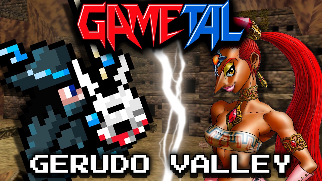 Gerudo Valley (The Legend of Zelda: Ocarina of Time) - GaMetal Remix