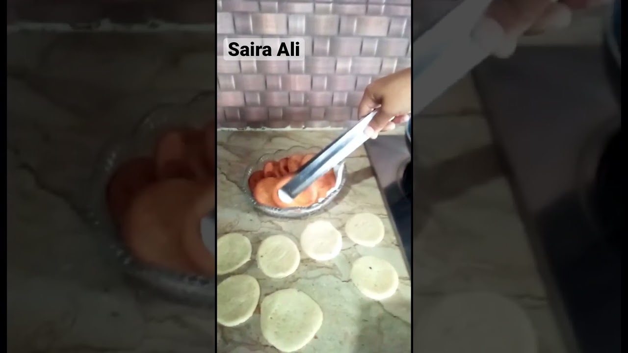 Meethi tikiyan recipe  #short video #noncopyright#sairaAli#