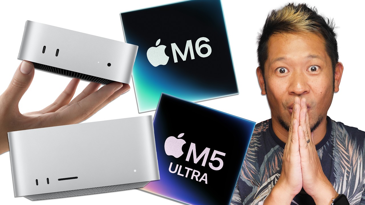 Новый Mac Mini с чипом M6 и новый Mac Studio с M5 Ultra от Apple! Что нужно знать