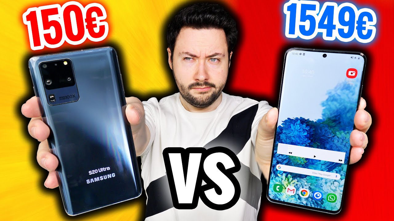 Я купил Fake Galaxy S20 Ultra за 150€ !