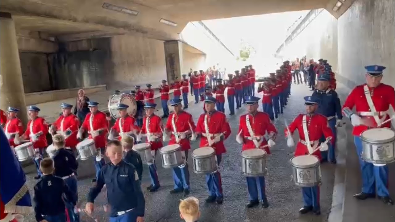 Portadown Defenders under the bridge Londonderry ABOD 2024