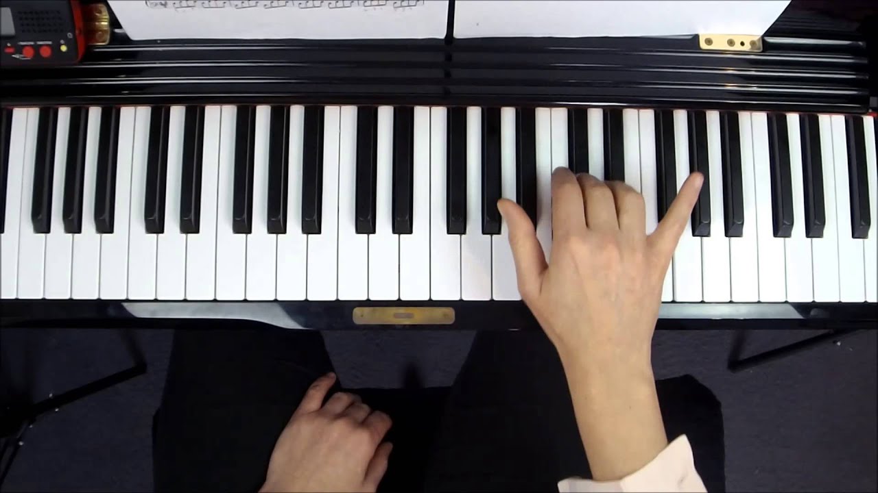 Belle et Sébastien, tuto piano, niveau intermédiaire