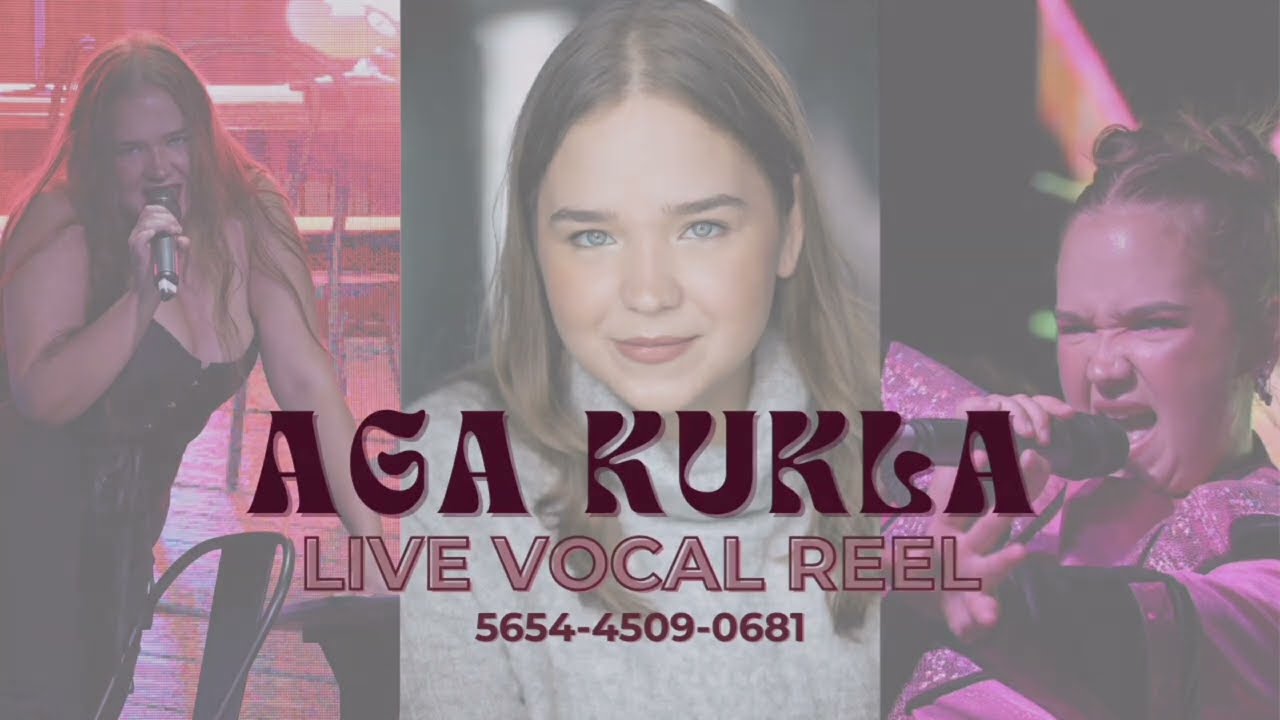 AGA KUKLA - LIVE VOCAL REEL 2025