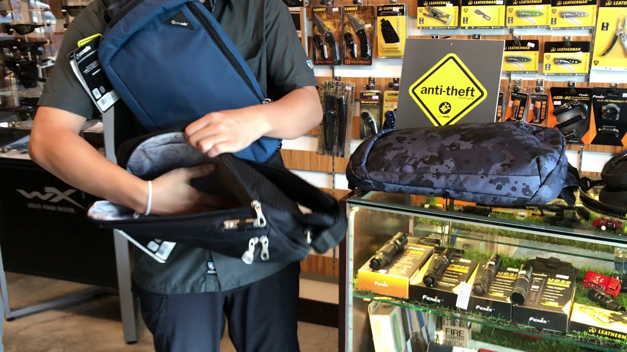 กระเป๋าป้องกันการโจรกรรม pacsafe vibe 325