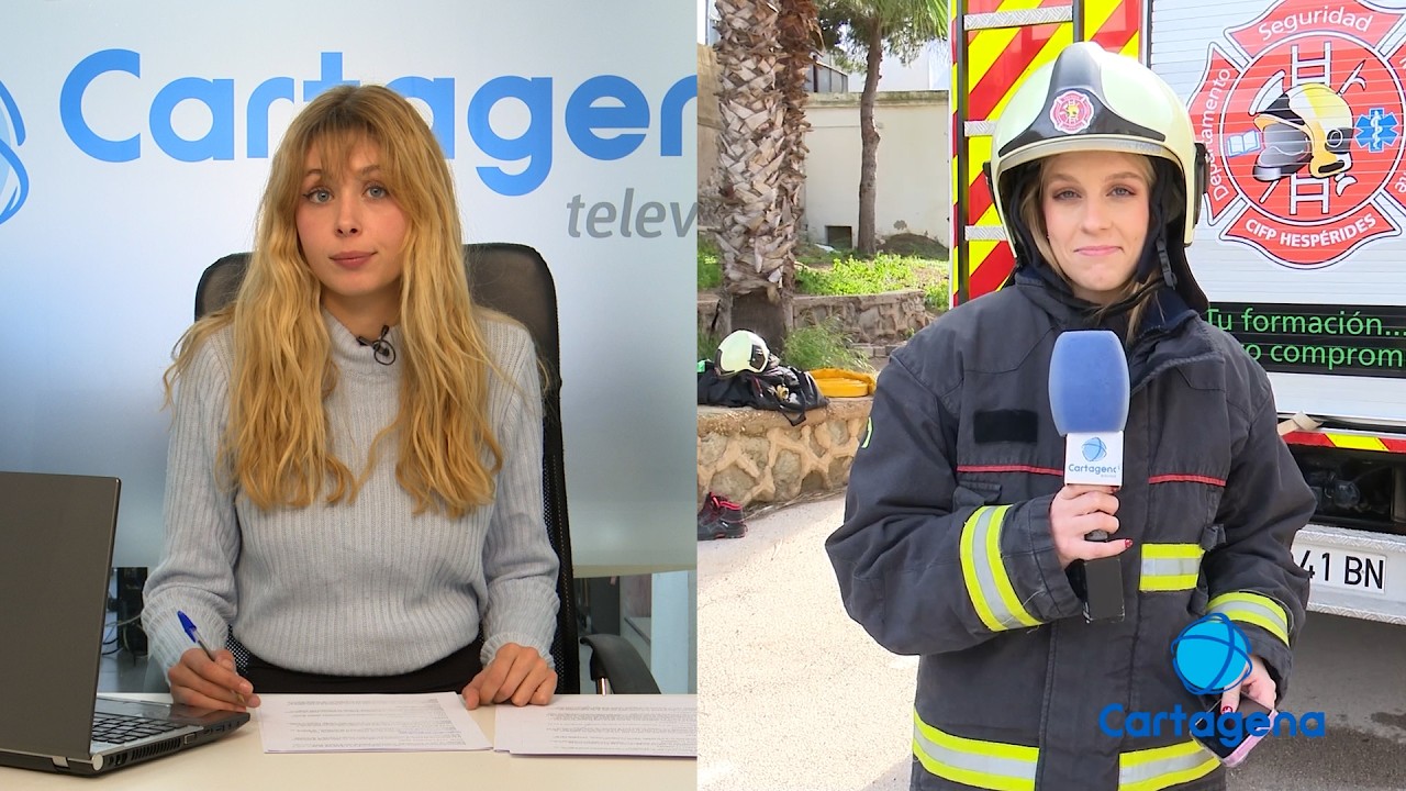 Los alumnos del CIFP Hespérides ponen en práctica sus conocimientos en simulacros de emergencia
