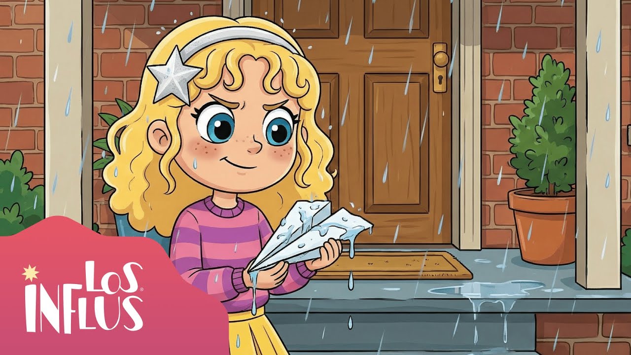 Avioncito de Papel ✈️ Canciones Infantiles 🎵 | Los Influs