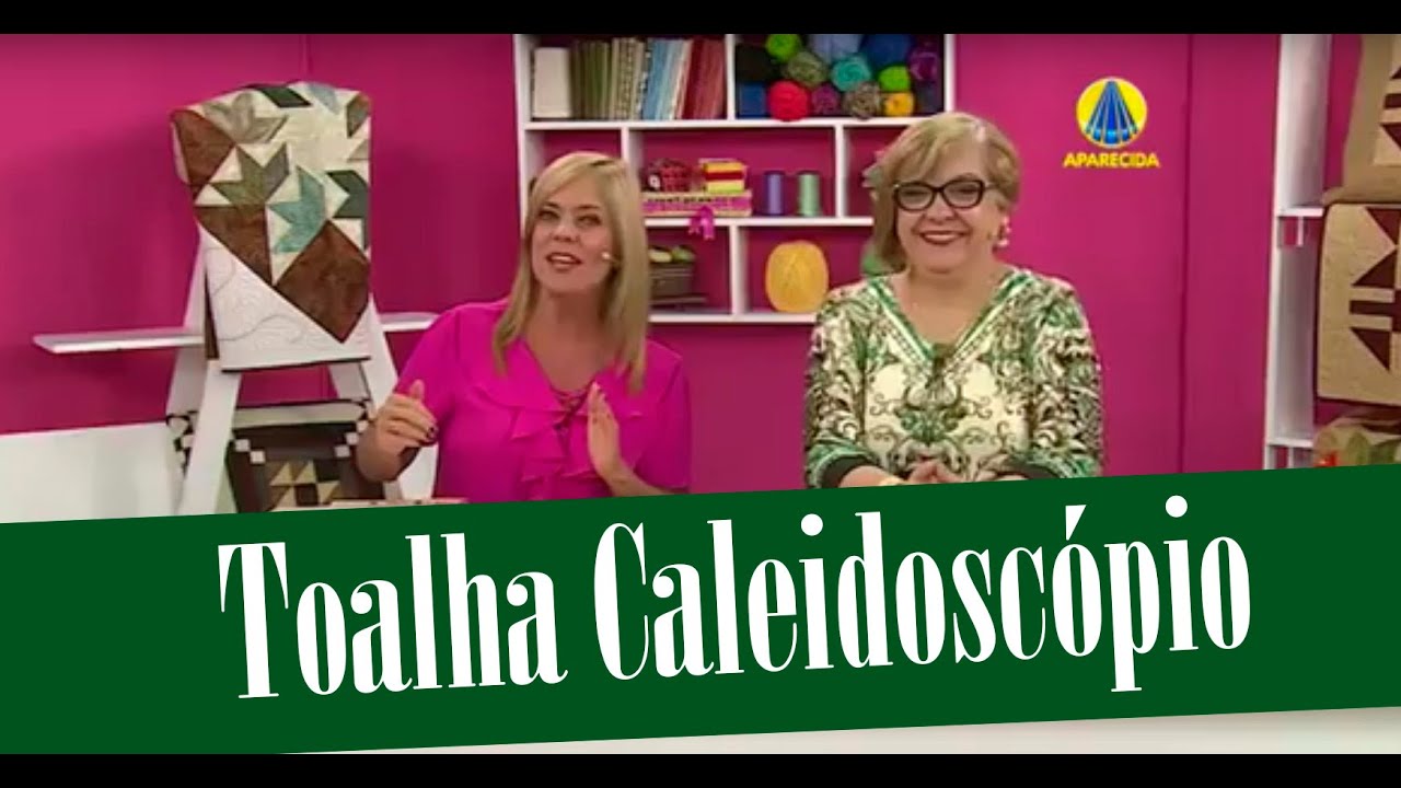 Como Fazer Uma Toalha de Patchwork Com a Régua Caleidoscópio
