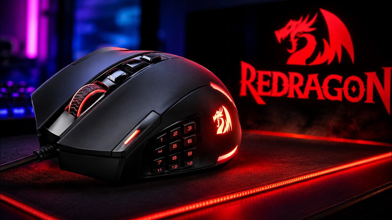 The mouse to make you a gaming legend | Redragon M908