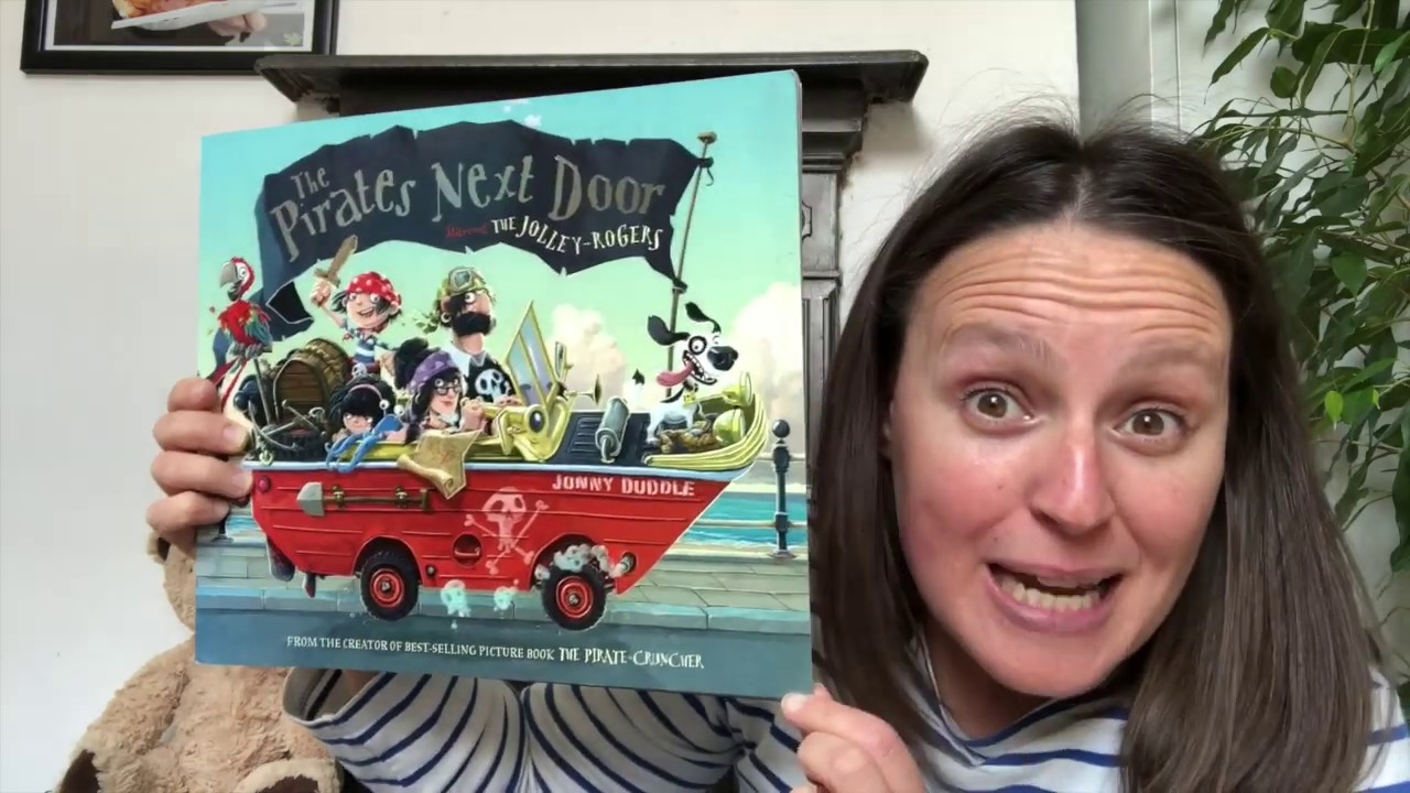 Leah Tells a Story: The Pirates Next Door: Starring the Jolley-Rogers