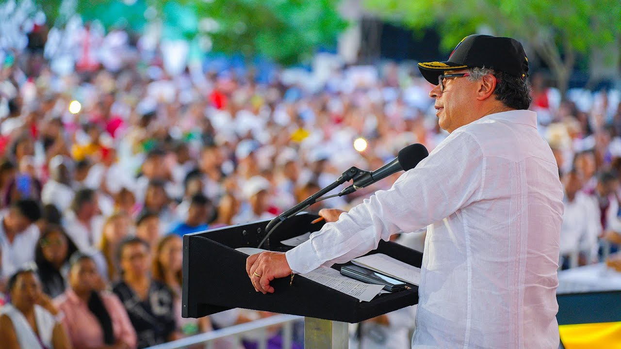 Palabras del Presidente Gustavo Petro durante el evento Mujeres por las Regiones y la Vida