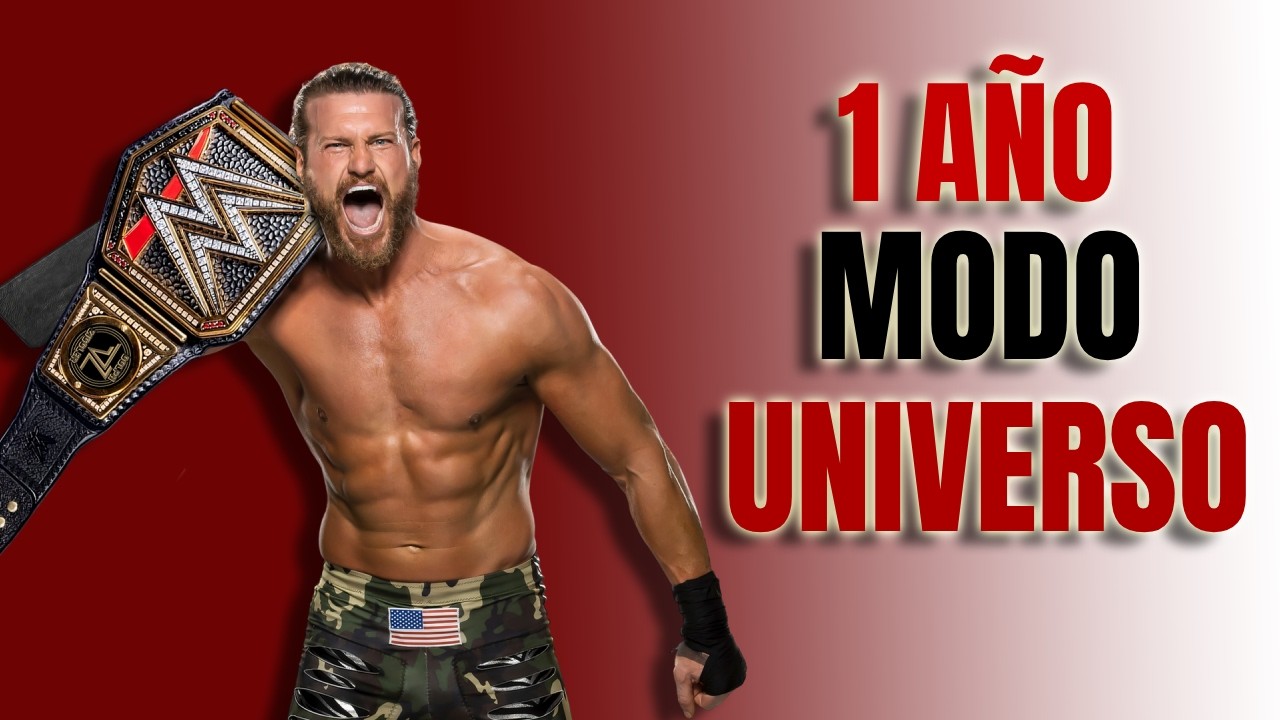 1 A&Ntilde;O de Dolph Ziggler en el MODO UNIVERSO