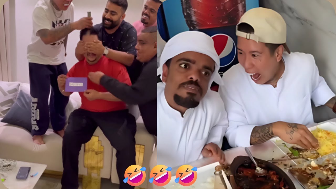 Funny Halal Arab video that makes your day p6 # best friends pranking each other.😂🤣😂