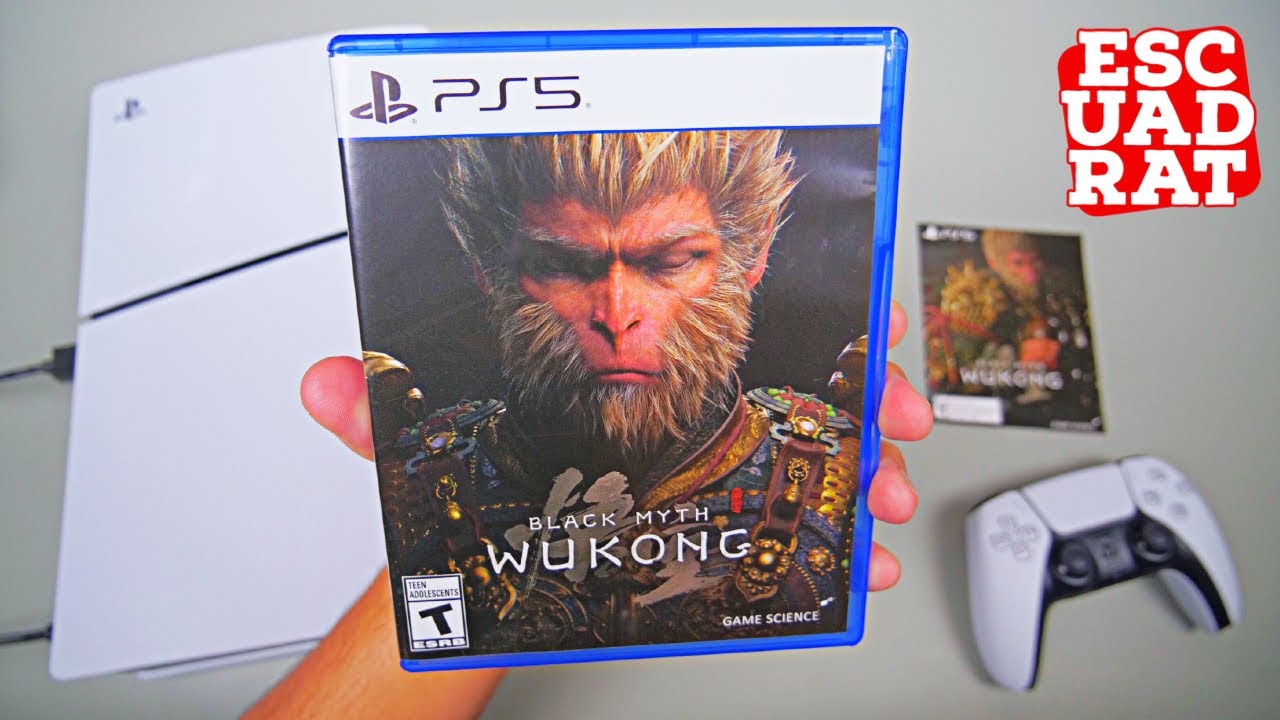 Вуконг PS5 | Распаковка и игровой процесс Black Myth Wukong PlayStation 5 Slim 4K 60FPS